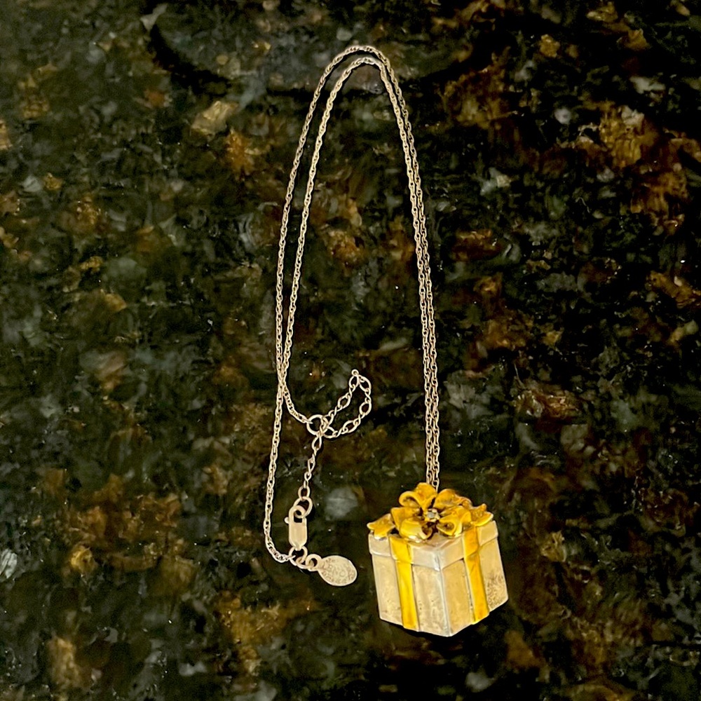 Lenox necklace-silver and 24k gold platted